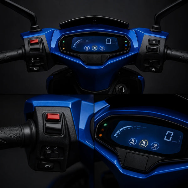 DIGITAL LCD SPEEDOMETER SCREEN